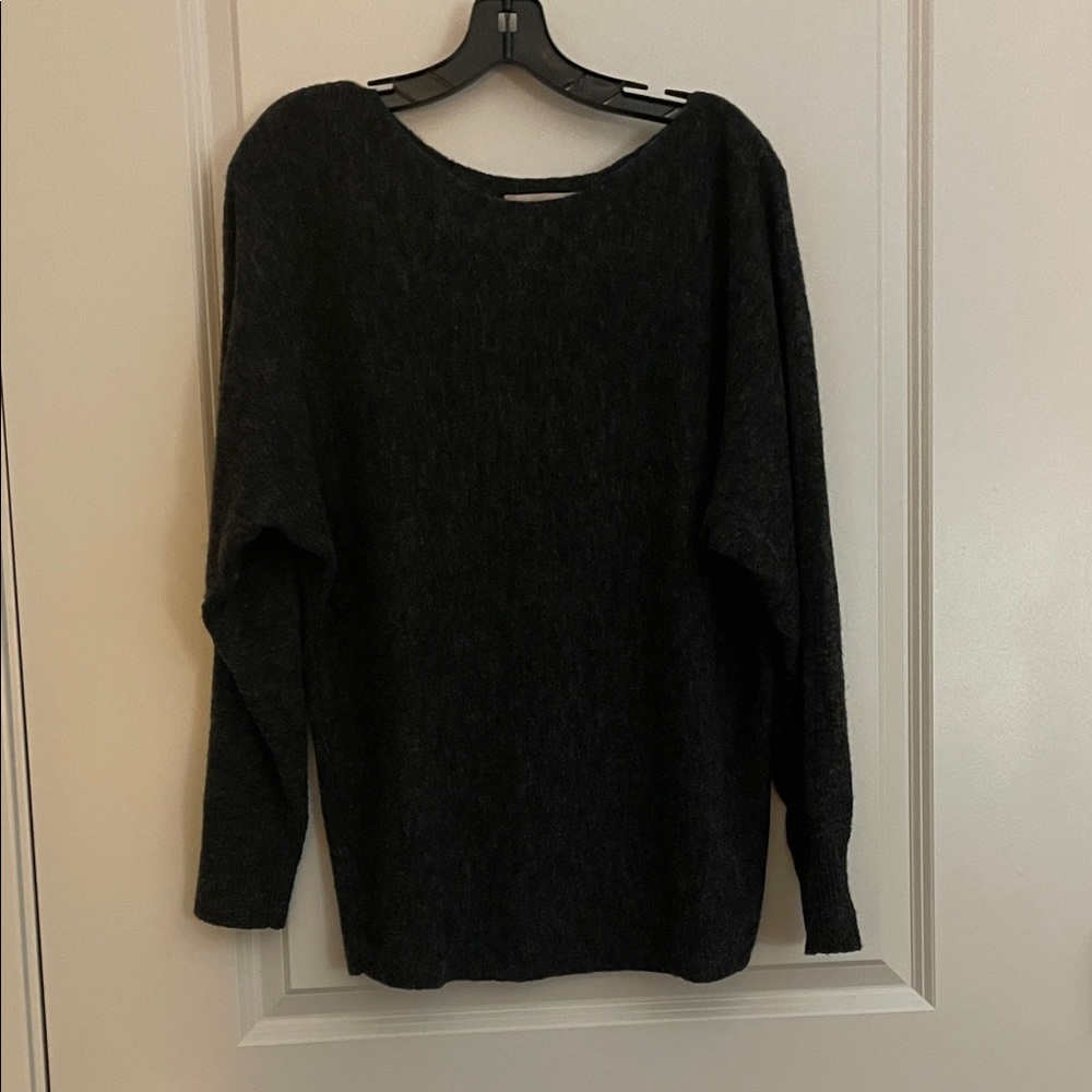 Banana Republic Charcoal Crew Neck Sweater